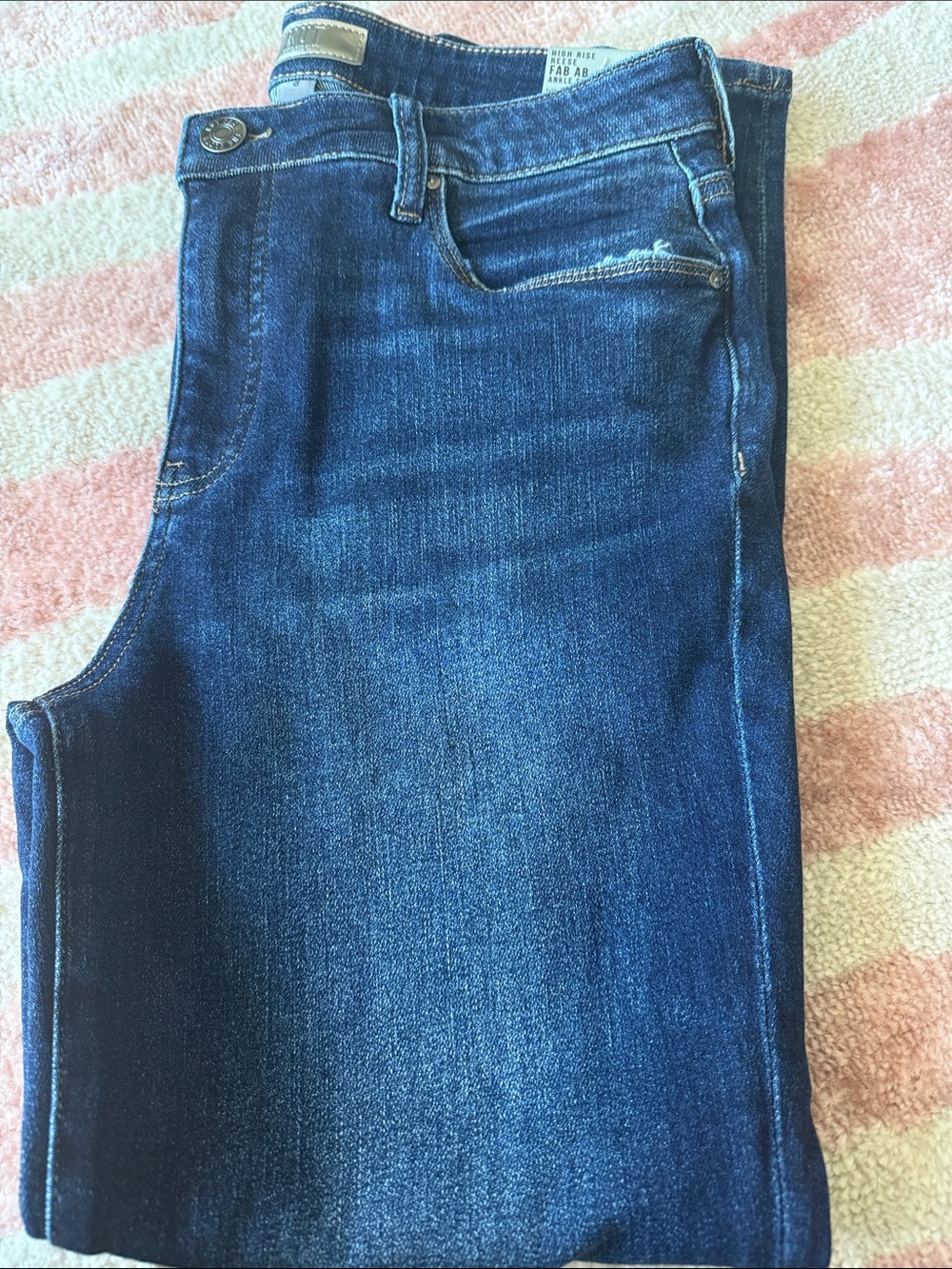 Kut from the Kloth High-Rise Dark Blue Women's Jeans